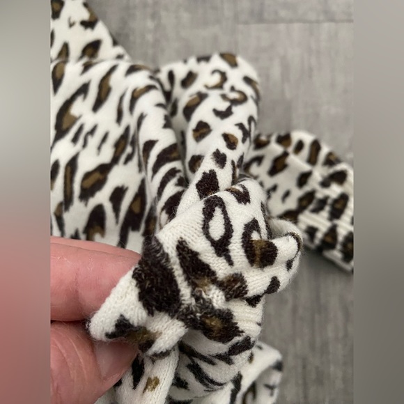 Vintage Forever 21 Cheetah Print Sweater Top Size Large - Picture 6 of 6